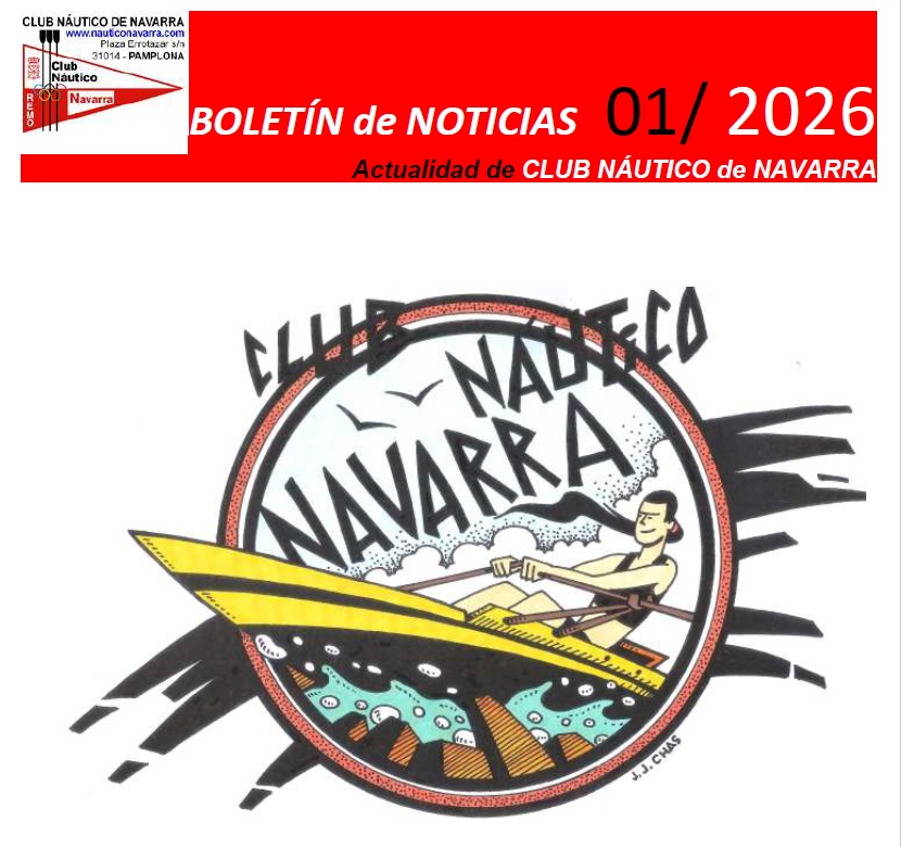 Bolet&iacute;n Noticias Club N&aacute;utico de Navarra 01/2026